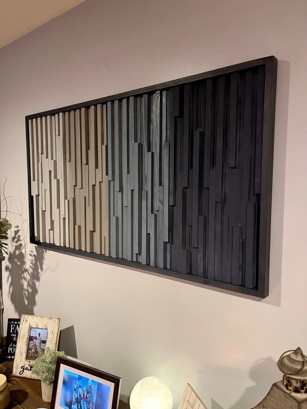 Framed Rustic Wooden Wall Art